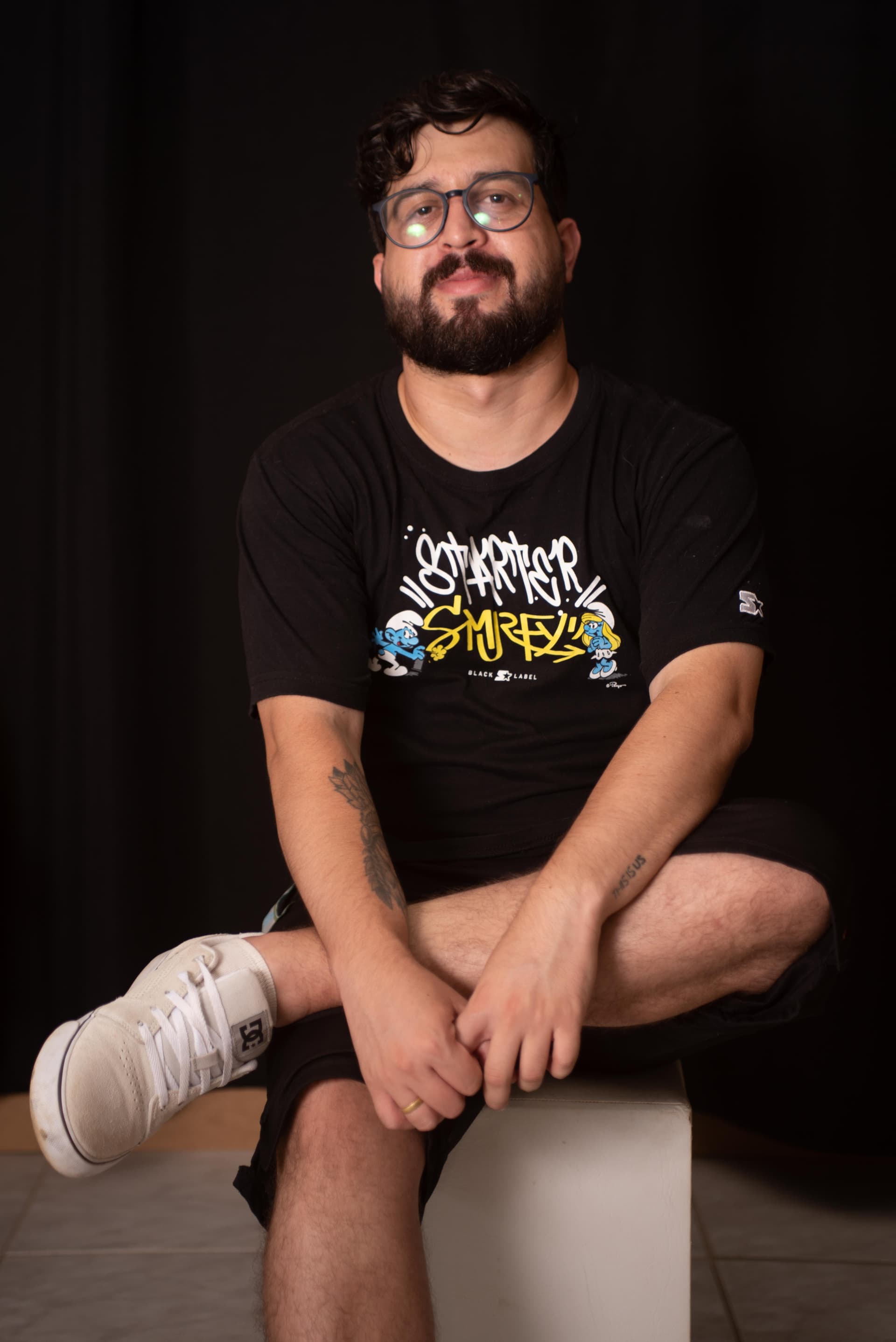 Reginaldo in the studio